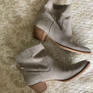 Dolce Vita Grey Ankle Boots